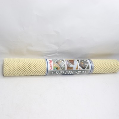 Con-Tact Grip Premium Shelf Liner Non-Adhesive Drawer Liner Almond 20'' x 4-ft