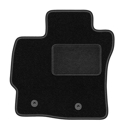 Fahrermatte Automatte Velours Schwarz für Toyota Verso FL 2013-2019