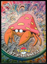 Parasect #47 NM Topps Chrome Card