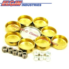 New EP100BR Elgin Brass Freeze Plug Set sb Chevy 350 327 307 305 283 267 265 262