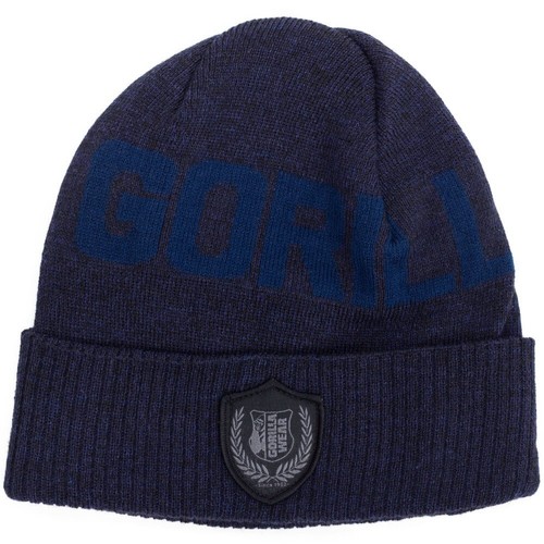 Gorilla Wear Toledo Beanie – Navy Blue 