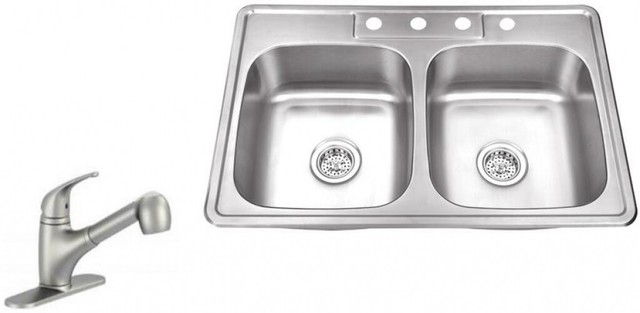 Closeout Grohe 32999kd0 Alira Low Profile Pull Out Kitchen Faucet