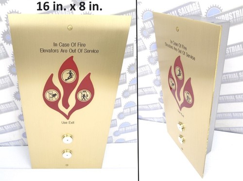 OTIS - NPW1117A-HAS007 - HALL PANEL 2-Button - 115VAC - 120/24/30VDC 16x8 -(NEW) - Afbeelding 24 van 24