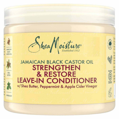 Shea Moisture Jamaican Black Castor Oil Leave-In Conditioner 16 Oz / 454 g