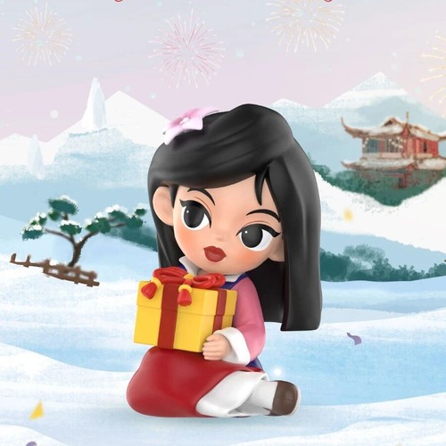 POPMART Disney princess warm winter blind box figure cute cartoon toy ornament - Picture 21 of 32