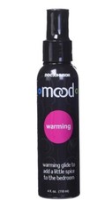 Doc Johnson Mood Glide Glycerin Warming Pleasure Lube Personal Lubricant 4 oz
