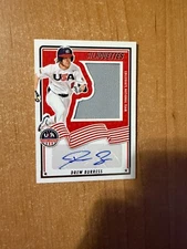 2025 Panini Stars & Stripes - Drew Burress - Silhouettes Auto Relic /199
