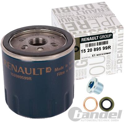 ORIGINAL ÖLFILTER passend für 1.5 DCI RENAULT MEGANE III IV KANGOO DUSTER LOGAN