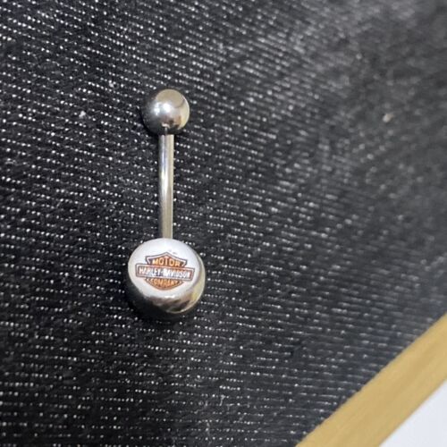 Harley Davidson Surgical Steel Belly Button Ring/ Stud - 第 1/4 張圖片