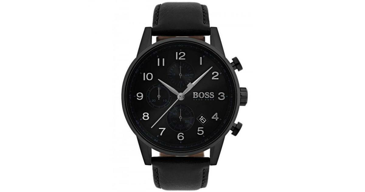 DHL Express Hugo Boss HB1513497 Navigator 44mm Mens Rrp349usd 2  