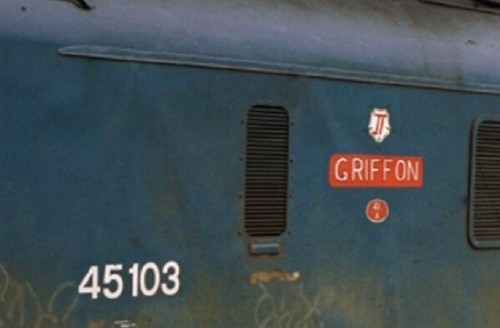 Spur N Typenschilder Class 45 Lok 45103 Griffon Suit Rapido Farish | Zustand: New