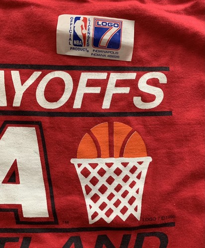 De colección Nuevo con etiquetas 1990 Portland Trail Blazers Western Conf Champions Talla XL EE. UU. NBA - Imagen 7 de 10