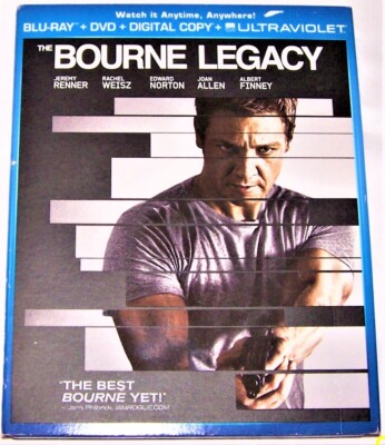 The Bourne Legacy (Blu-ray, DVD  2012) No Digital