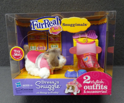 NEW FurReal Friends Snuggimals Dress 'n Snuggle Snug-a-Pinky 2 Outfit 2011 Tiger