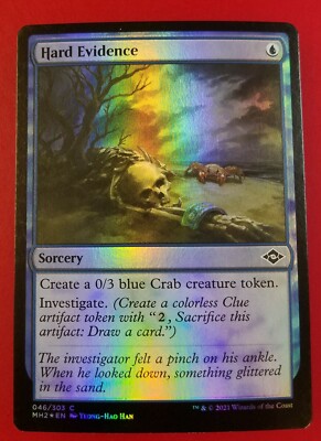 1x Hard Evidence | FOIL | Modern Horizons 2 | MTG Magic Cards