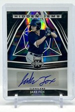 2022 Panini Elite Extra Edition Jake Fox #HG-JF Hidden Gems Autograph Guardians