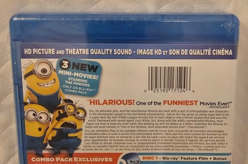 Despicable Me 2 Blu Ray/DVD - Picture 5 of 7