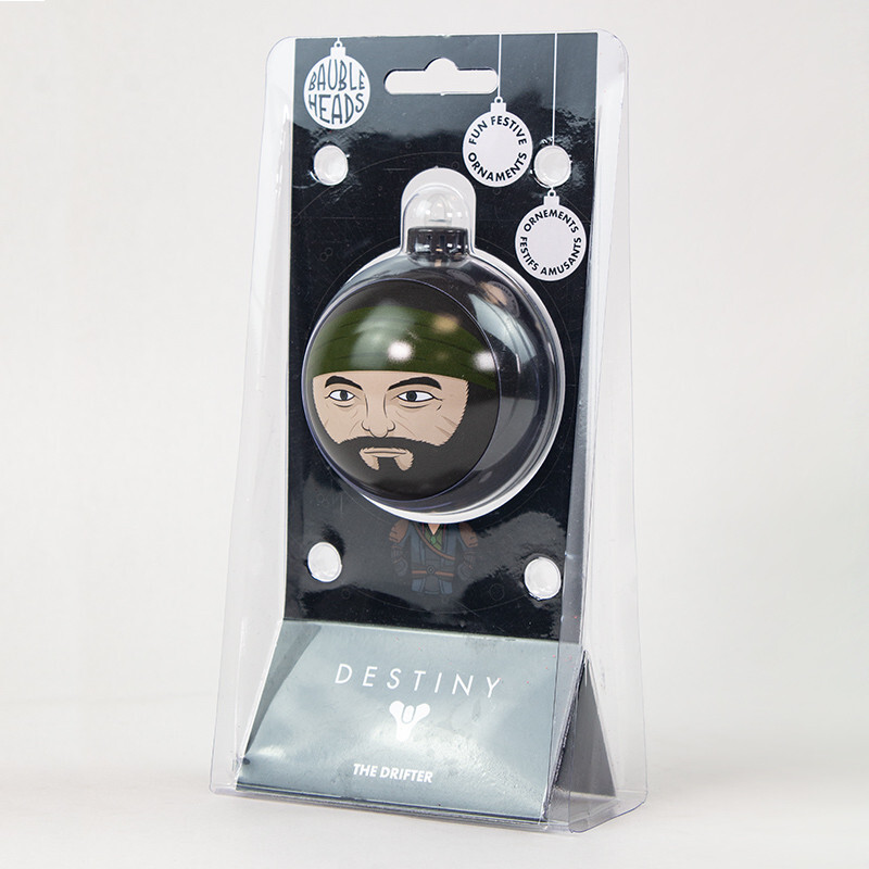 Destiny 2 The Drifter Tree Decoration Ornament Bauble Numskull Heads Official