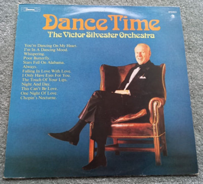 Dance Time with The Victor Silvester Orchestra - Chevron Stereo 1980 LP VGC