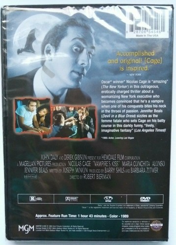 New Vampire's Kiss a Comedy Horror Starring Nicolas Cage on DVD (2021) - Picture 2 of 2