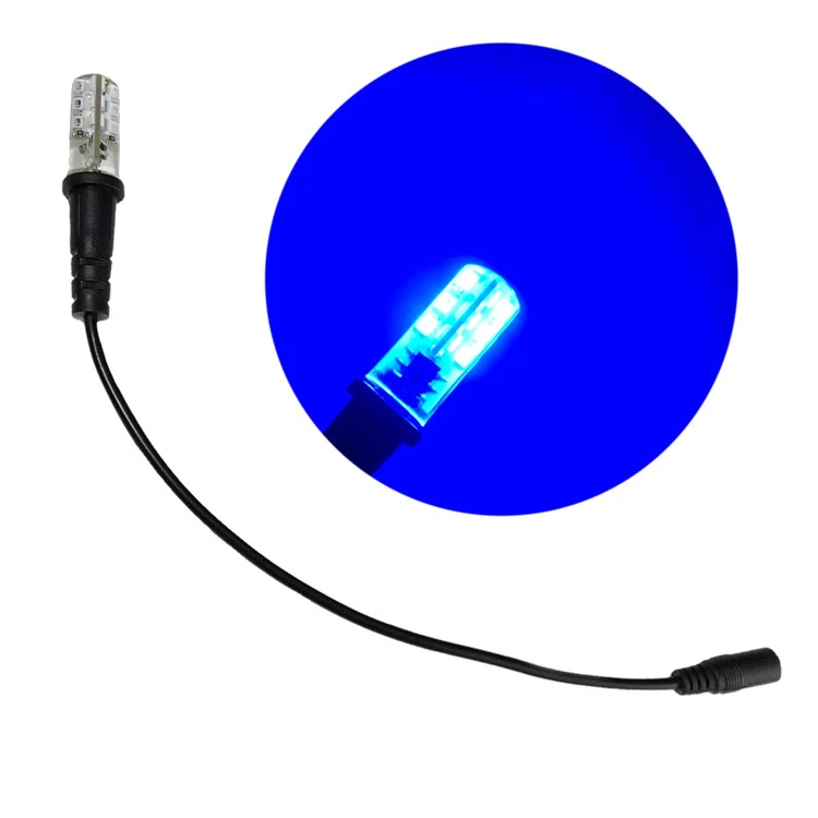 PROP AND SCENERY LIGHTS blue LED special effects lights 12 volt DC for props costumes scenery EEL1SBL2B