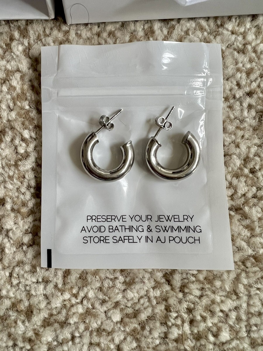 Hoop Earrings Adinas Earrings By Adina Eden Adina's Jewels Chain