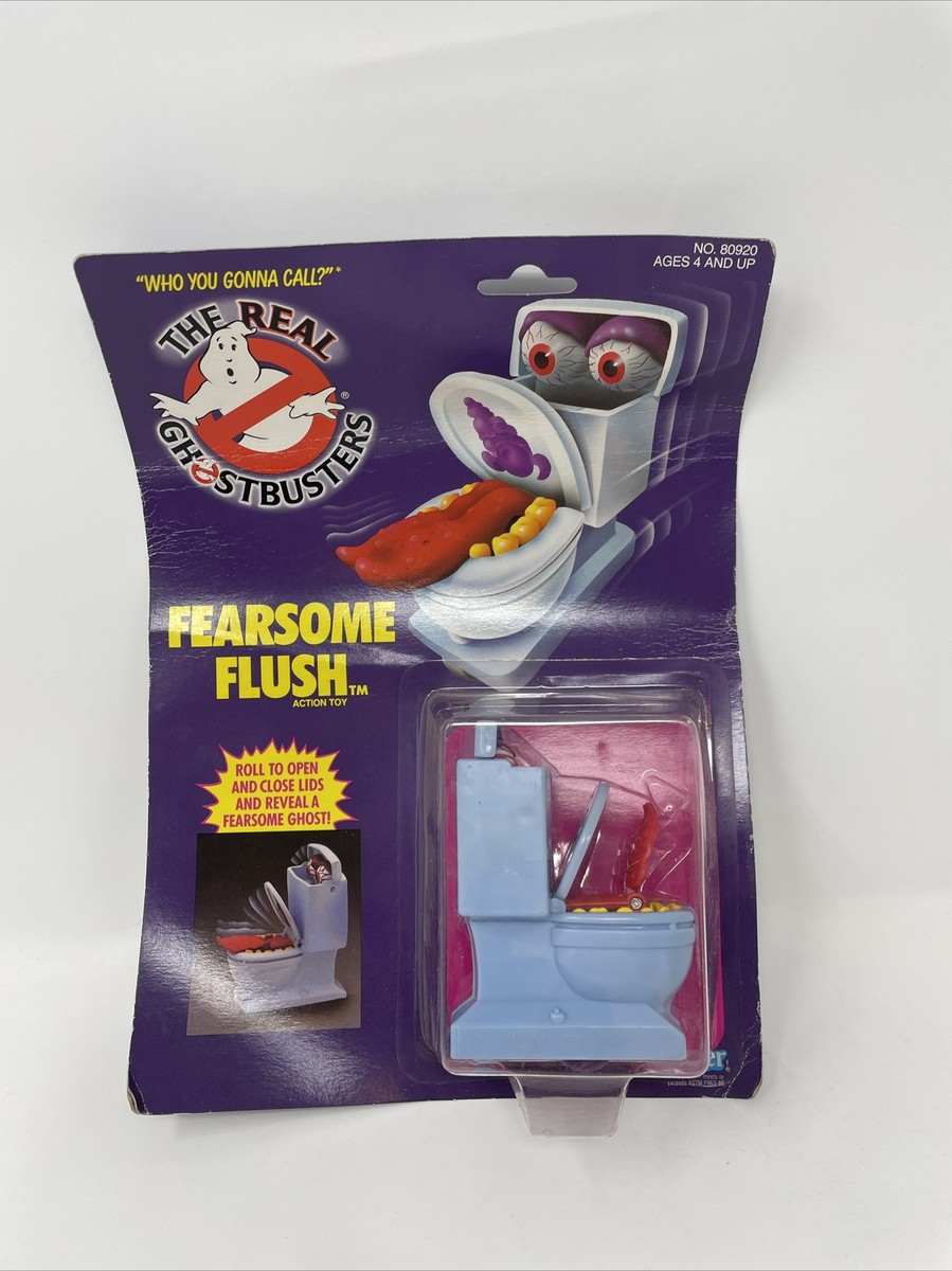 The Real Ghostbusters Fearsome Flush Action Toy 1986 Kenner | eBay
