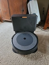 iRobot i557020 Roomba Combo i5+ Self-Emptying Robot Vacuum used tested working