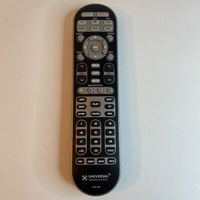 Universale Remote Control URC-R6 Learning Six In One Remote Tested, & Working