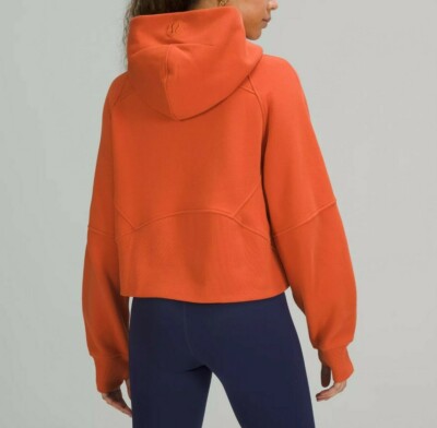 NEW Lululemon Scuba Oversized Full Zip Hoodie Canyon Orange