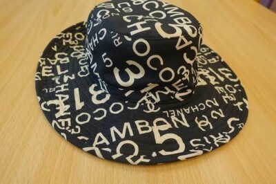 Authentic CHANEL by sea line Coco Mark Hat Size 58 Women's Authentic CHANEL by sea line Coco Mark Hat Size 58 Women's