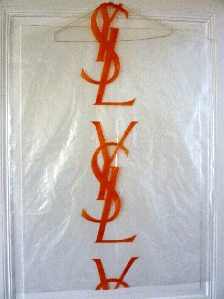 yves saint laurent authentique housse vetement 92 X 65 cms vintage années 80 - Photo 1/1