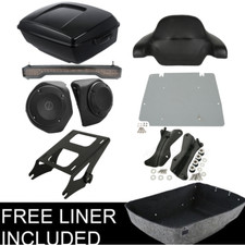 King Trunk Speakers Light Base Plate Fit For Harley Road Glide King 2014-Up 2015