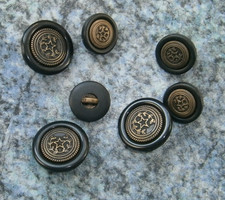 Trachtenknöpfe, Stielknöpfe