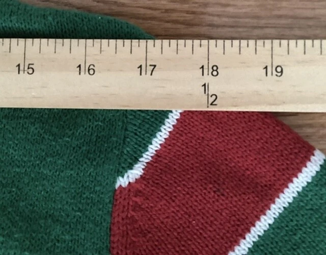 Ugly Christmas Sweater Rudolph The Red Nose Reindeer Size Small (S) Peppermints