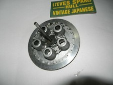 YAMAHA DTR125 MODELLE, ORIGINAL, DRUCKPLATTE & SCHUBSTANGE.37F-16351-00,GEBRAUCHT