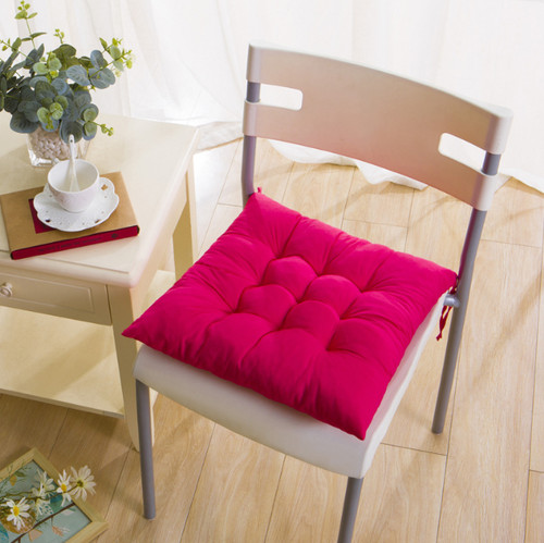 Cojín de asiento 40x40 CM Cojín de silla Cojín de jardín Cojín de suelo Cojín de silla blanda Almohadilla - Imagen 18 de 29