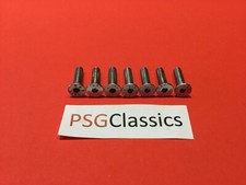 x7 BMW R Nine T Fuel Tank Petrol Cap Filler Cover Screws Bolts Stainless Steel
