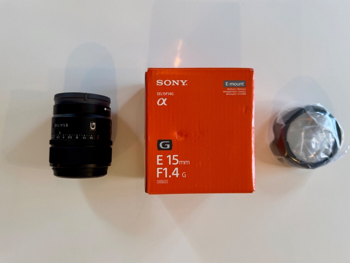 Sony E 15mm f/1.4 G APS-C Wide Angle Lens for sale online | eBay Sony E 15mm f/1.4 G APS-C Wide Angle Lens for sale online | eBay