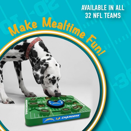 Pets First NFL Large Puzzle Treat Toy for Dogs & Cats Slow Feeding Dog Toy - Picture 160 of 191