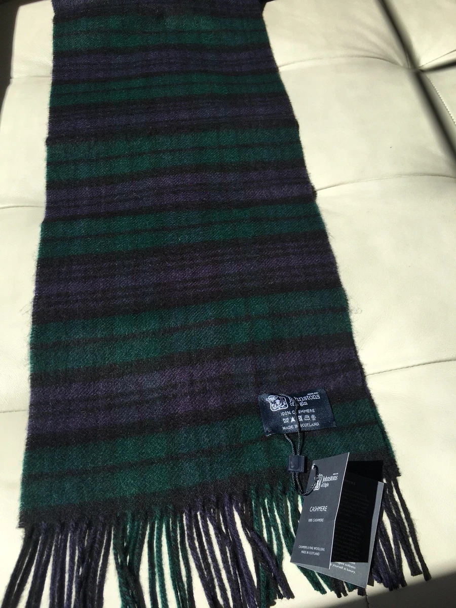 Black watch hotsell tartan cashmere scarf