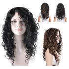 Brazilian High Density Synthetic Lace Front Wig Loose Curly Lace Hair WIgs Women