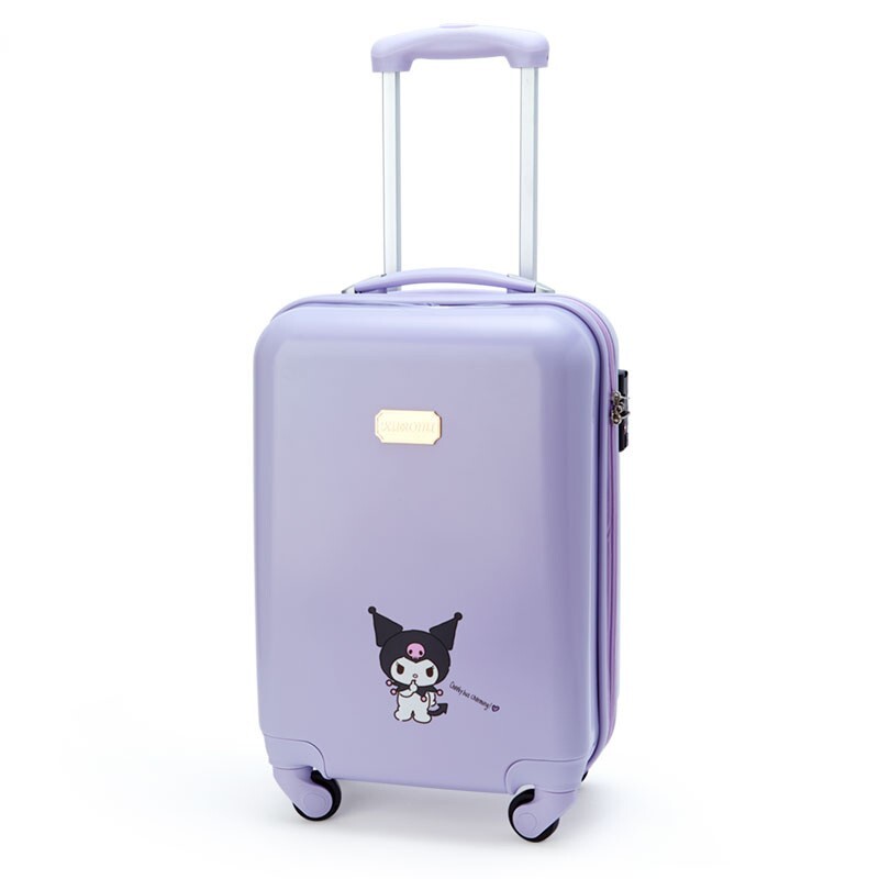 Kuromi キャリーケース 紫 Sanrio Kuromi Travel Luggage Carry on Suitcase Spinner Purple TSA
