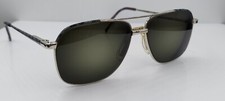 Vintage Tura M011 Gray Silver Pilot Metal Sunglasses Japan FRAMES ONLY
