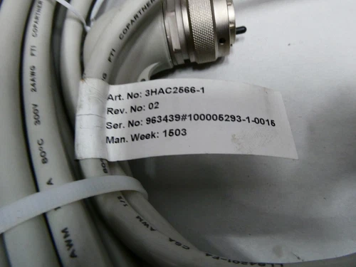 1pcs For Abb 3HAC2566-1 Signal Cordset Cable - Picture 3 of 4