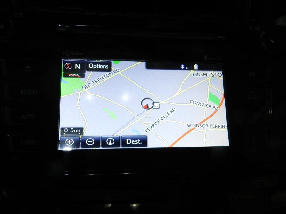 2015 2016 TOYOTA PRIUS V DISPLAY SCREEN GPS NAVIGATION RADIO 86100-47421 - Image 4 of 4