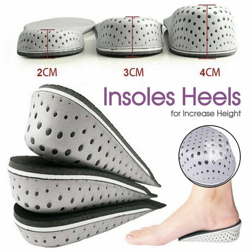 Unisex Insole Heel Lift Insert Shoe Pad Height Increase Cushion Elevator_Taller✿ - Picture 1 of 15