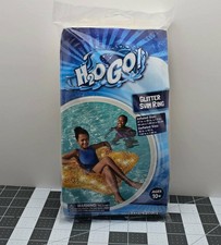 H20 Go Glitter Swim Ring Inflatable Swim Tube For Ages 10 NEW
