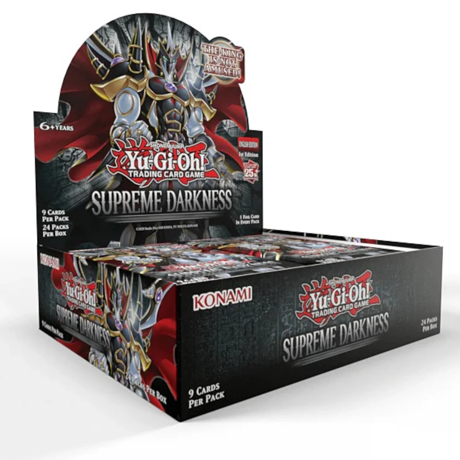 Ю-Ги-О! Набор бустеров TCG: Supreme Darkness 1st Edition - 24 упаковки