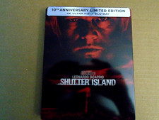 Shutter Island-Steelbook,4K-UHD & Bluray,Leo DiCaprio,M. Scorsese,Ships In Box